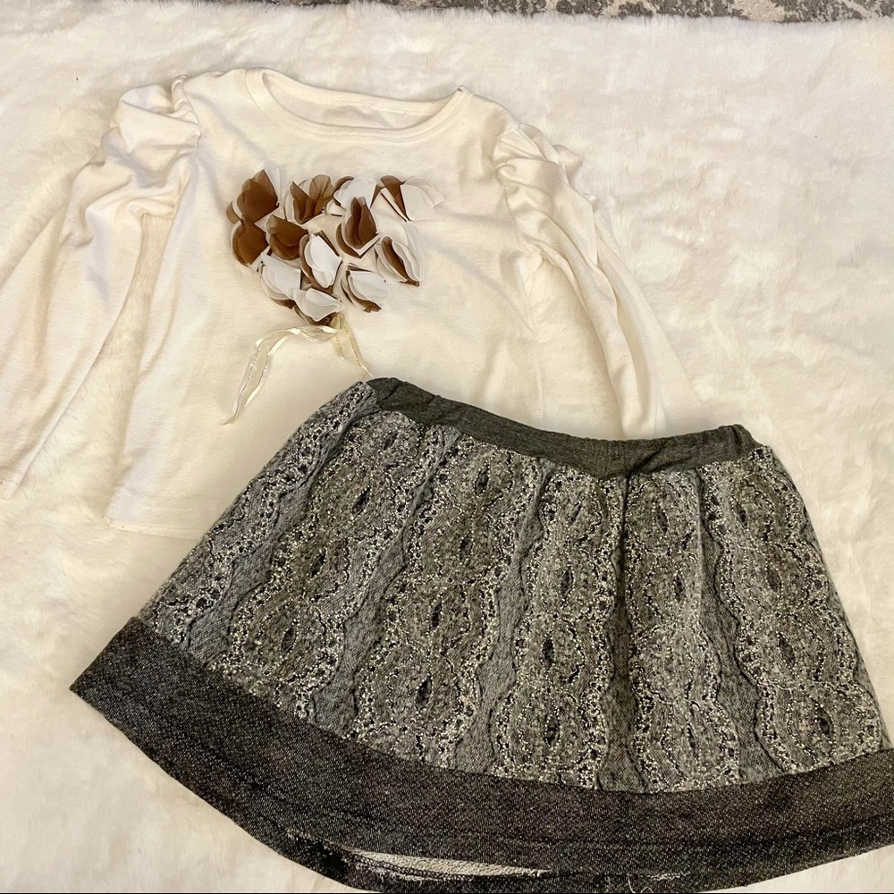 Girl’s Blouse and Skirt Bundle